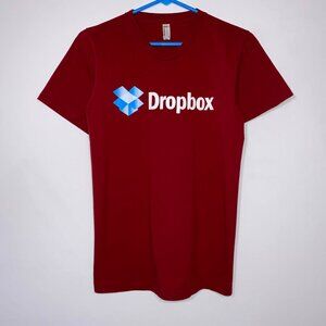 Dropbox Startup Graphic Tee Shirt American Apparel Mens Small